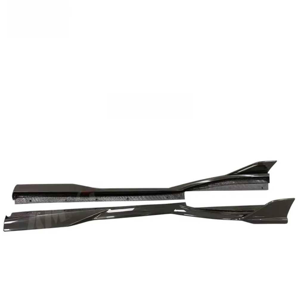 High Quality Fast Delivery Whole Sale Price Dry Carbon Fiber M Style Side Skirt Body Kits for F8